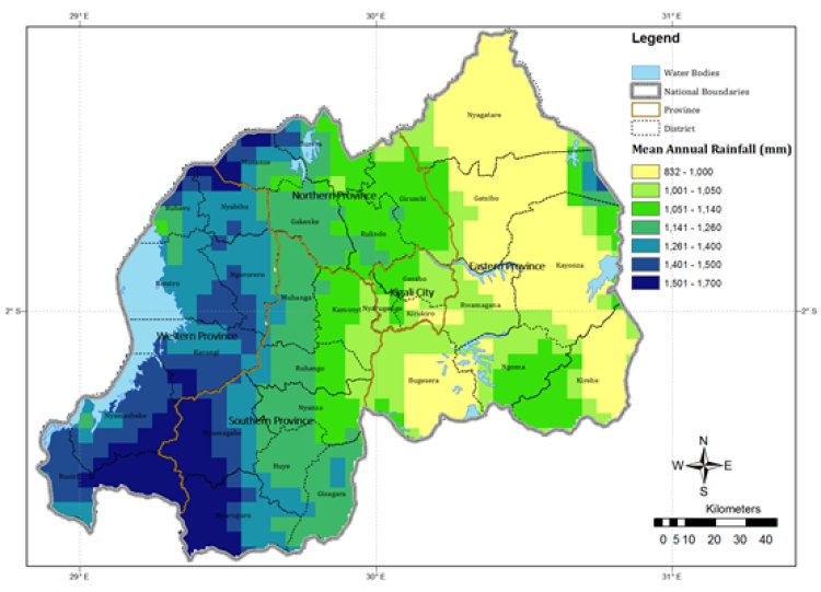 Rwandan weather agency records record temperatures