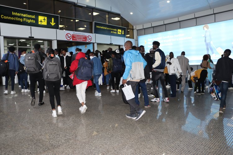150 asylum-seekers evacuated from Libya arrive in Rwanda
