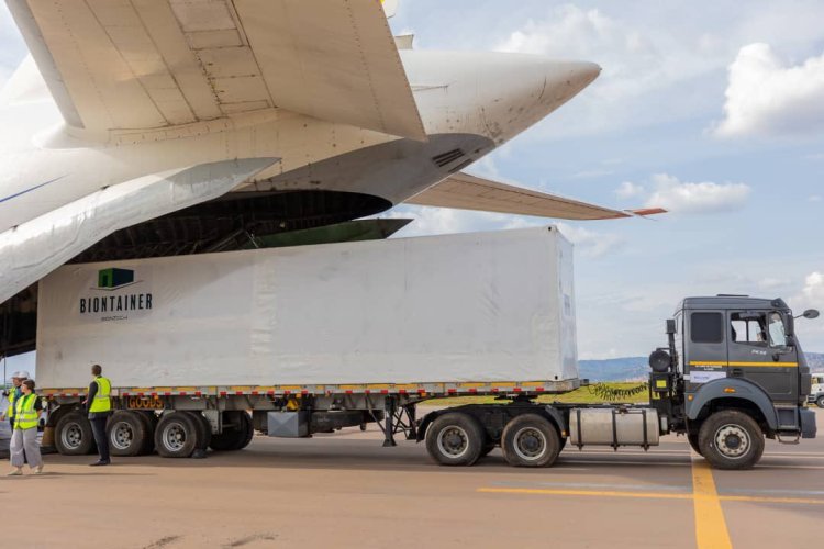 BioNTech delivers first vaccine manufacturing facilities for Rwanda