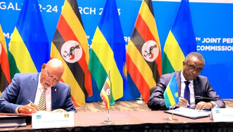 Rwanda, Uganda sign four cooperation agreements