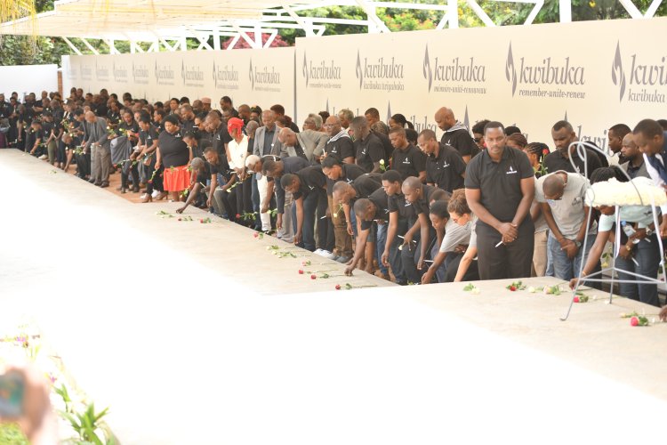 Remains of 587 genocide victims exhumed in Rusizi