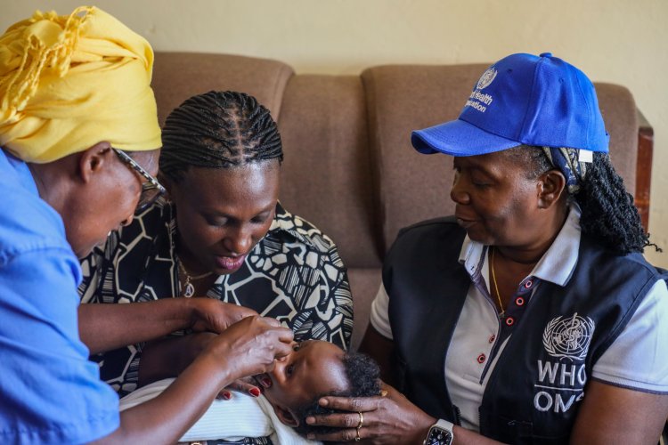 Rwanda launches polio vaccination for children under 7
