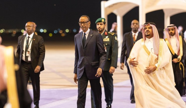 Kagame in Riyadh for Saudi-Arab-African Economic Conference