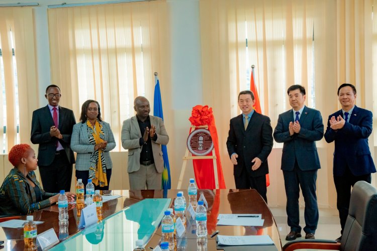 China-supported Luban workshop inaugurated at IPRC Musanze