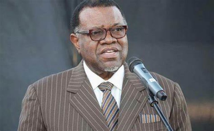 Kagame sends condolences after death of Namibia's President Geingob