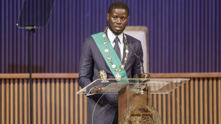 Bassirou Diomaye Faye sworn in as Senegal's new president