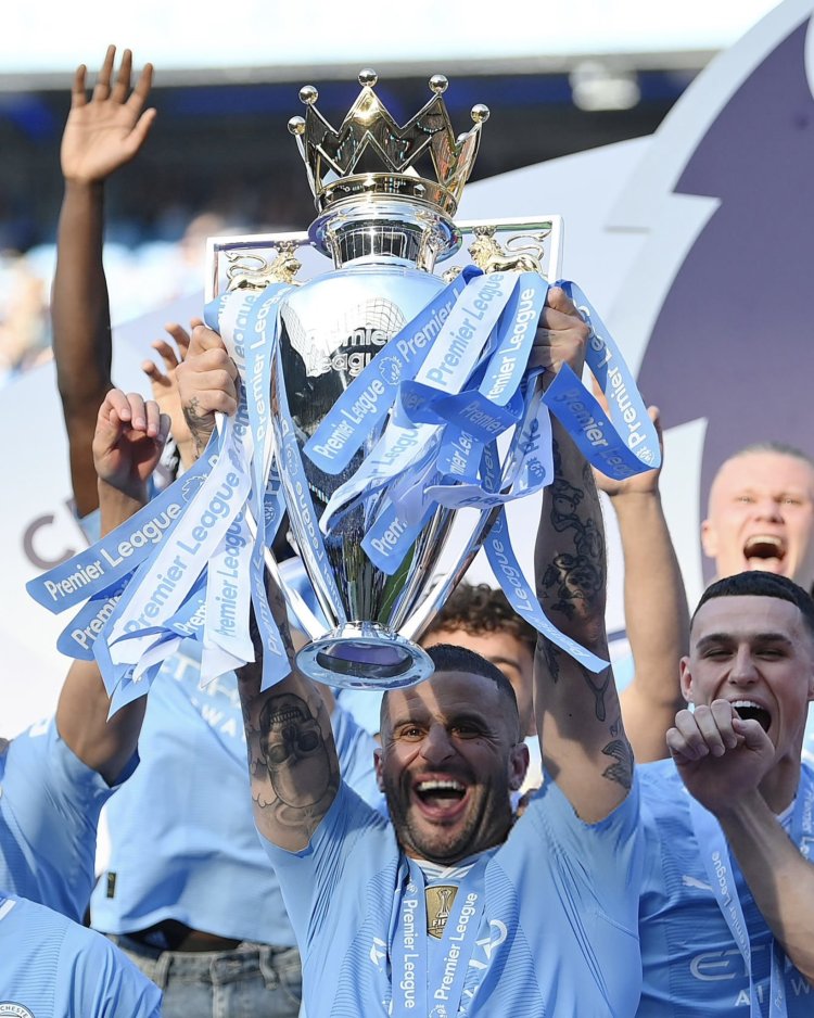 Manchester City win English Premier League title