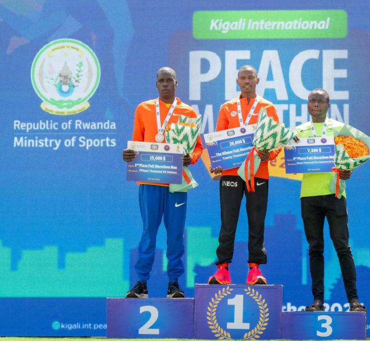 Kenyans dominate Kigali International Peace Marathon