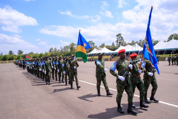 East African armed forces start joint military training exercise in Rwanda
