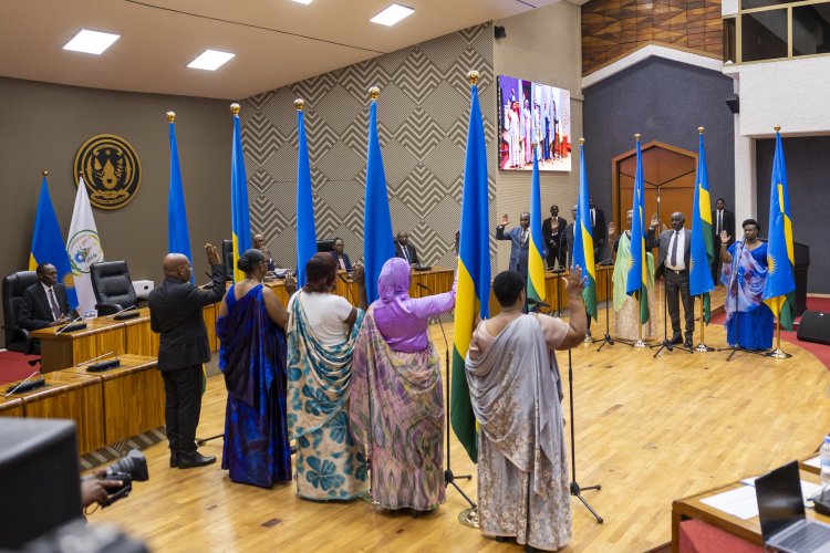 Rwanda’s new Senate inaugurated, reelects Kalinda as president