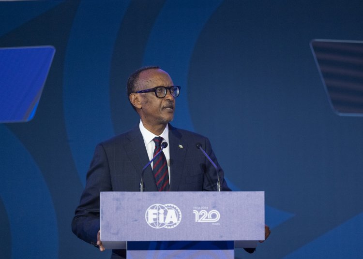 Kagame announces Rwanda's bid to host formula one grand prix