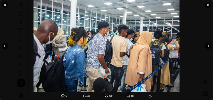 Rwanda receives164 more asylum seekers evacuated from Libya