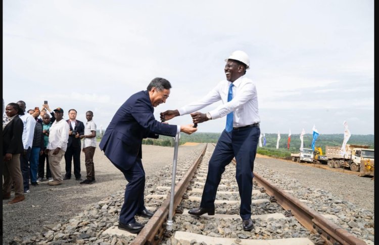 Kenya launches construction of Naivasha-Kisumu-Malaba Standard Gauge Railway
