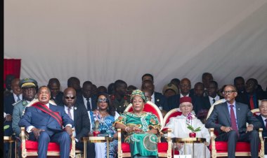 Kagame attends Denis Nguesso's swearing in as Republic of Congo president