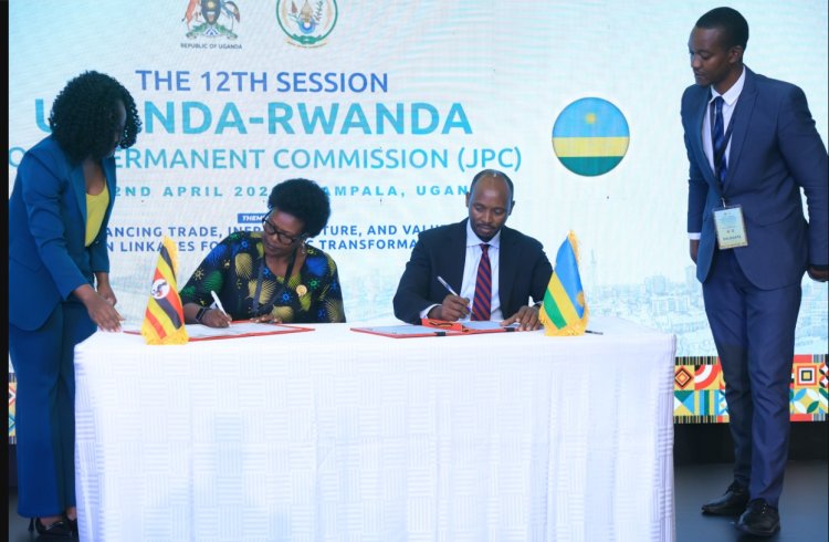 Rwanda, Uganda sign health cooperation agreement