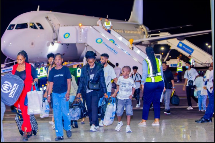177 asylum seekers from Libya arrive in Rwanda