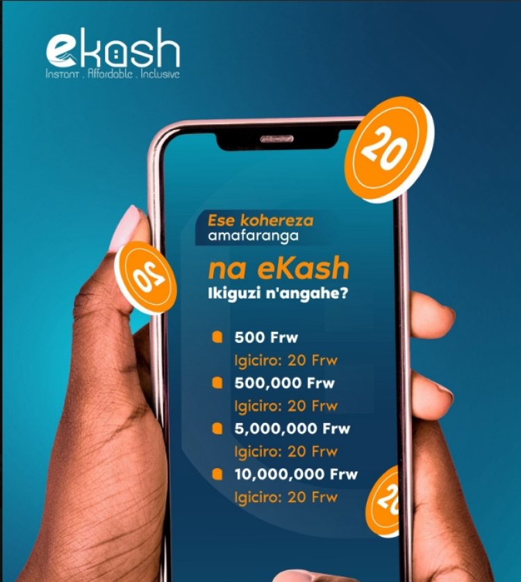 Digital payment services users increase 166% after eKash roll out in Rwanda